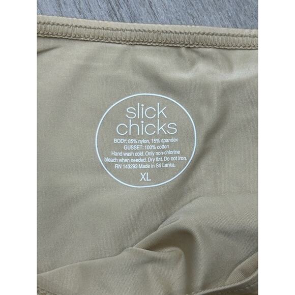 NWT Slick Chick Womens 2 Pack Adaptive Underwear Side Fastening Beige Size XL - Picture 3 of 6
